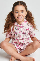 Hello Kitty Girls Short Pyjama Set - Brand Threads