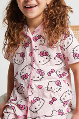 Hello Kitty Girls Short Pyjama Set - Brand Threads