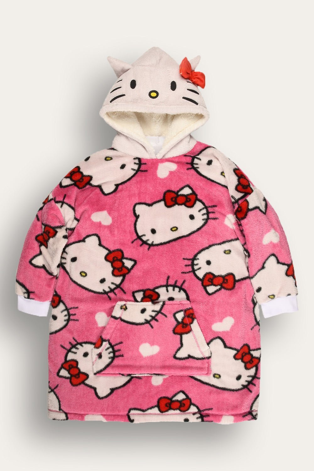 Hello Kitty Womens Hoodie Blanket - Brand Threads