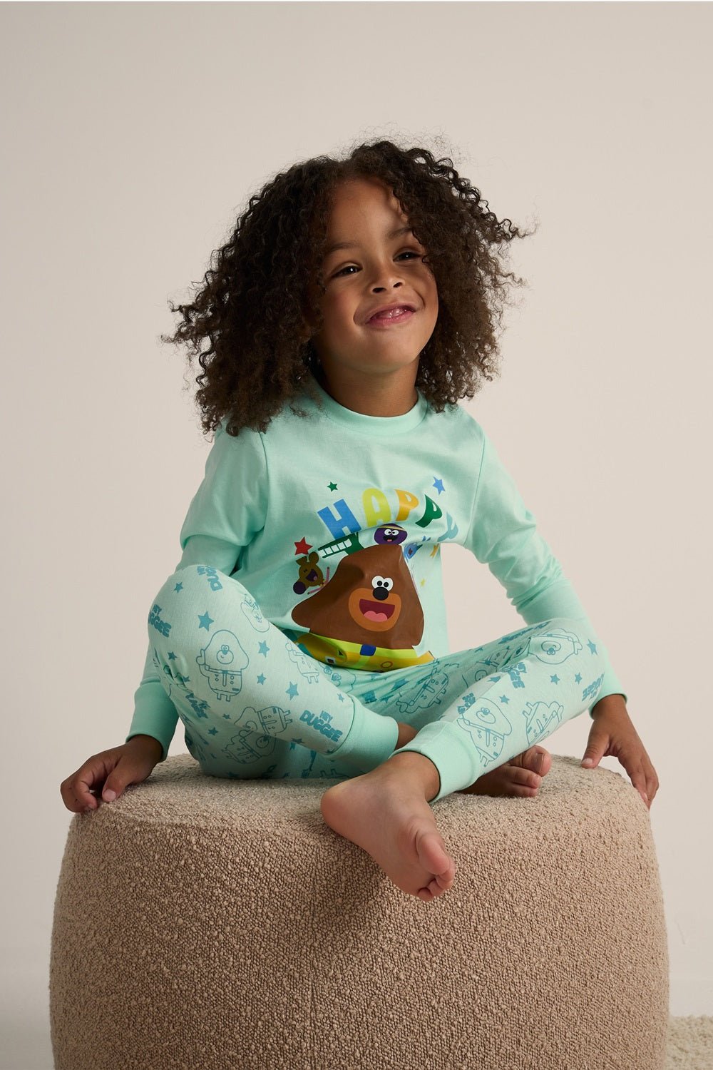 Hey Duggee Schlafanzug Overall Grün 110 – Süßer Microfleece Einteiler Mit Duggee-Druck Für Mädchen