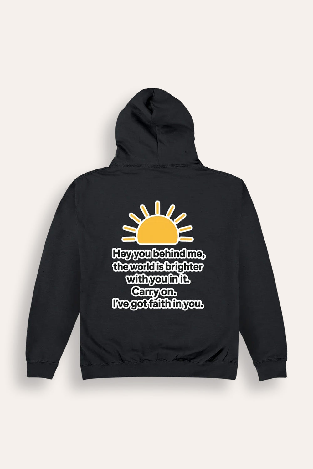 Hey You Behind Me Mental Health Hoodie - Brand Threads
