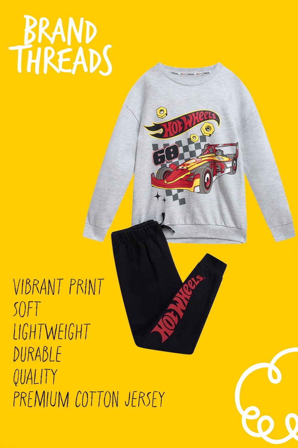 Hot Wheels Boys Jogger Set - Brand Threads