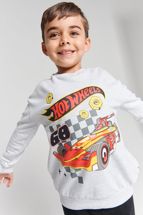 Hot Wheels Boys Long Sleeve Pyjama Set - Brand Threads