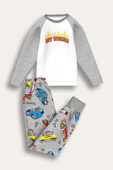 Hot Wheels Boys Long Sleeve Pyjama Set - Brand Threads