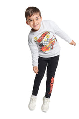 Hot Wheels Boys Long Sleeve Pyjama Set - Brand Threads