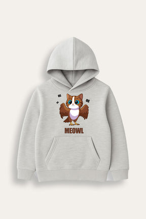 Italian Brainrot Kids Grey Hoodie - Brand Threads