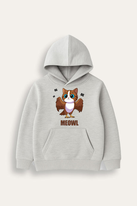 Italian Brainrot Kids Grey Hoodie - Brand Threads