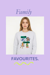 Italian Brainrot kids grey sweatshirt - Brand Threads