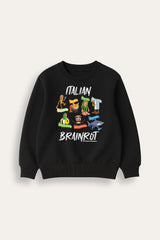 Italian Brainrot Kids Sweatshirt - Brand Threads