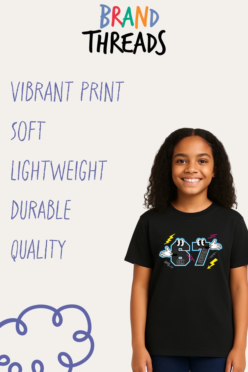 Kids 67 T-Shirt - Brand Threads
