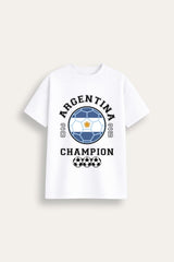 Kids Argentina Football T-Shirt - Brand Threads