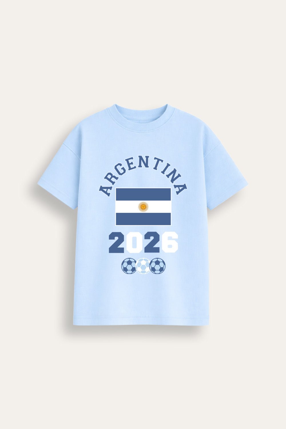 Kids Argentina Football T-Shirt - Brand Threads