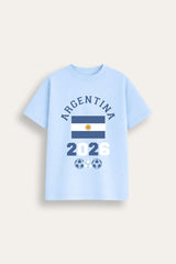 Kids Argentina Football T-Shirt - Brand Threads