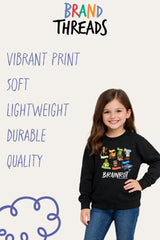 Kids Brainrot Sweatshirt - Brand Threads