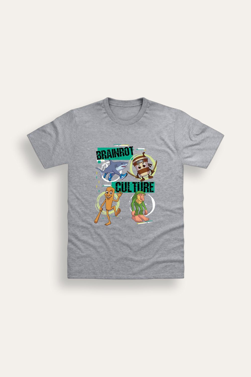 Kids Brainrot T Shirt - Brand Threads