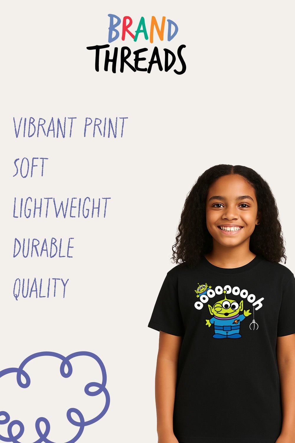 Kids Disney Toy Story T-Shirt - Brand Threads