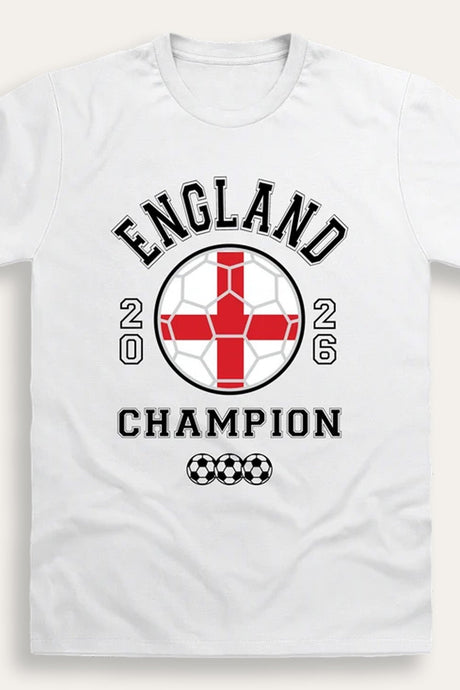 Kids England Football T-Shirt - Brand Threads