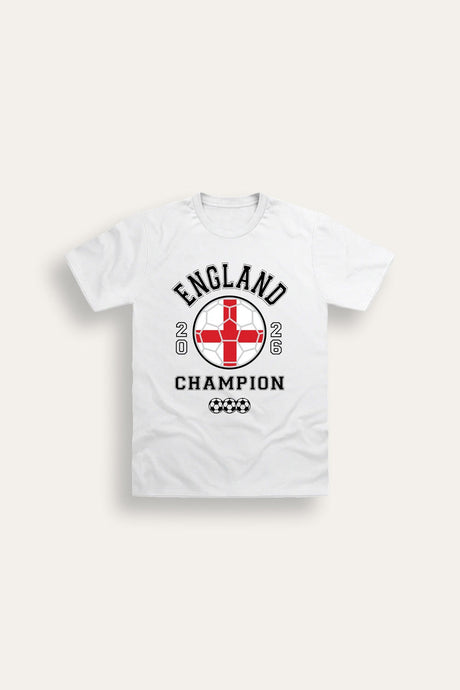 Kids England Football T-Shirt - Brand Threads