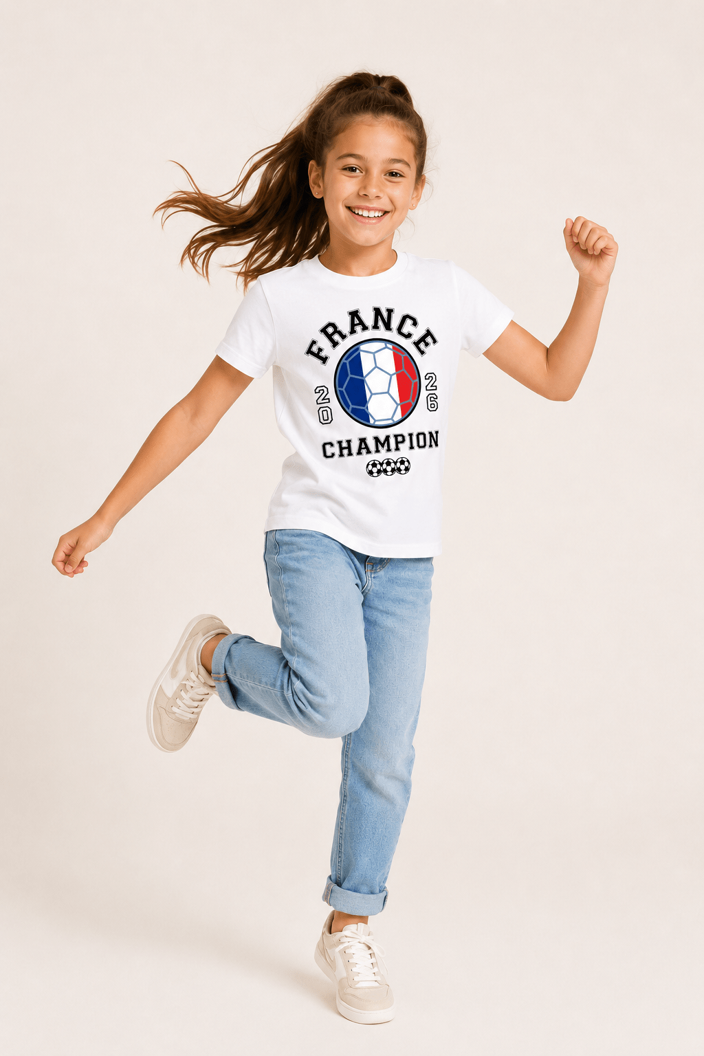 Kids France Football T-Shirt - Brand Threads