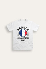Kids France Football T-Shirt - Brand Threads