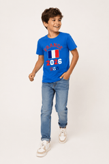 Kids France Football T-Shirt - Brand Threads