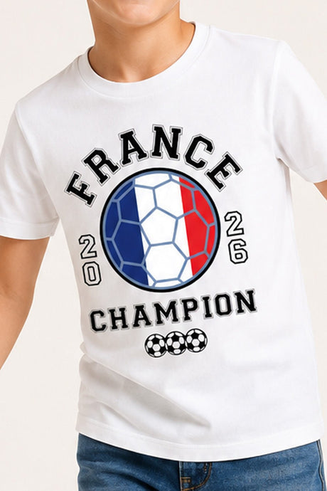 Kids France Football T-Shirt - Brand Threads