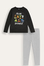 Kids Italian Brainrot Long Sleeve Pyjama Set - Brand Threads