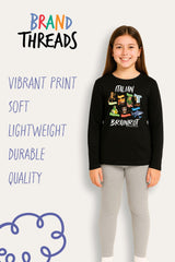 Kids Italian Brainrot Long Sleeve Pyjama Set - Brand Threads
