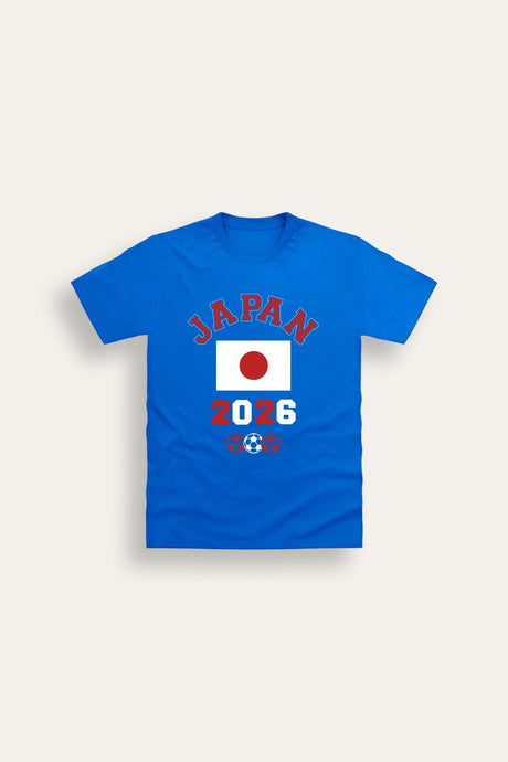 Kids Japan Football T-Shirt - Brand Threads