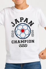 Kids Japan Football T-Shirt - Brand Threads