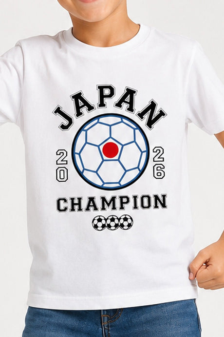 Kids Japan Football T-Shirt - Brand Threads