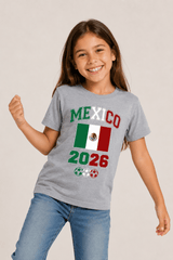 Kids Mexico Football T-Shirt - Brand Threads