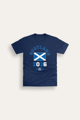 Kids Scotland Football T-Shirt - Brand Threads