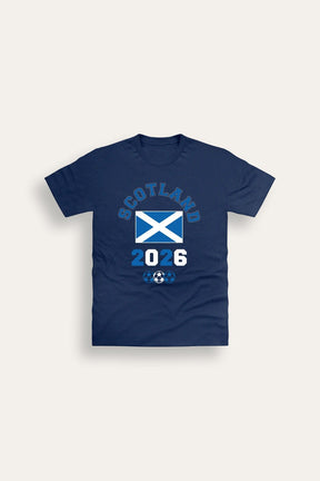 Kids Scotland Football T-Shirt - Brand Threads