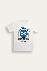 Kids Scotland Football T-Shirt - Brand Threads