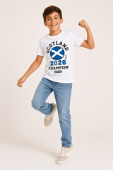 Kids Scotland Football T-Shirt - Brand Threads