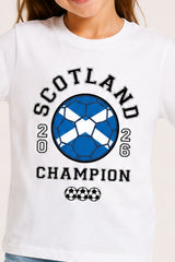 Kids Scotland Football T-Shirt - Brand Threads