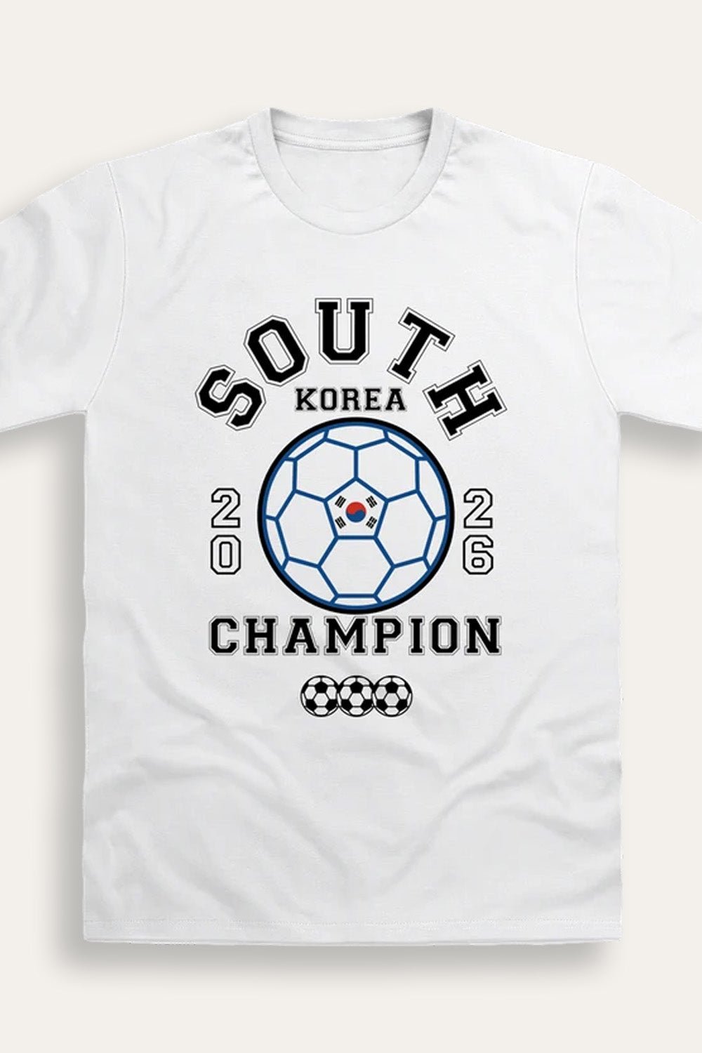 Kids South Korea Football T-Shirt - Brand Threads