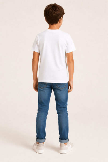 Kids South Korea Football T-Shirt - Brand Threads