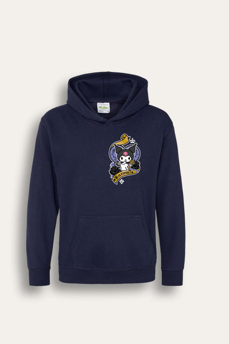 Kuromi Navy Hoodie – Adorable Sanrio Pullover - Brand Threads