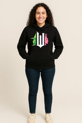 Ladies Black Wicked Hoodie - Brand Threads