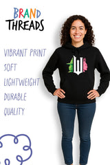 Ladies Black Wicked Hoodie - Brand Threads