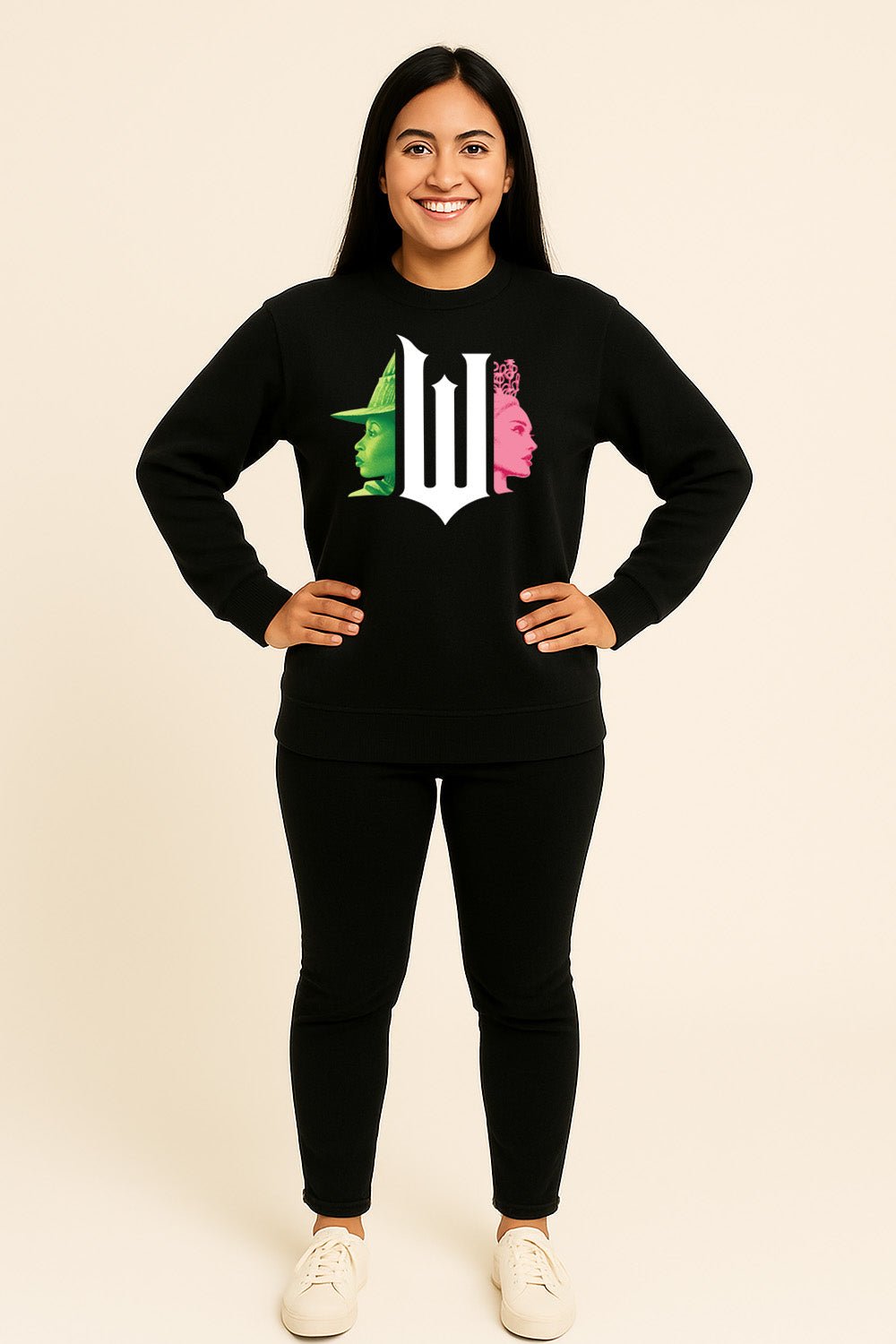 Ladies Black Wicked Sweatshirt - Brand Threads