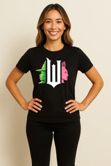 Ladies Black Wicked T-Shirt - Brand Threads