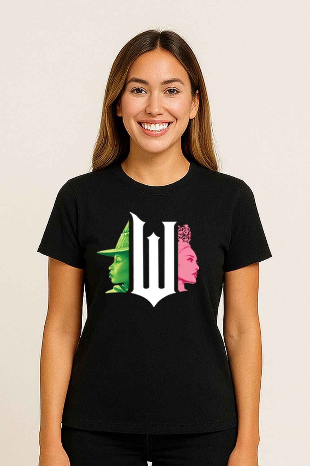 Ladies Black Wicked T-Shirt - Brand Threads