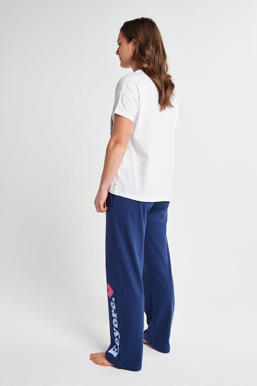 Ladies Eeyore Long Leg Pyjama Set - Brand Threads