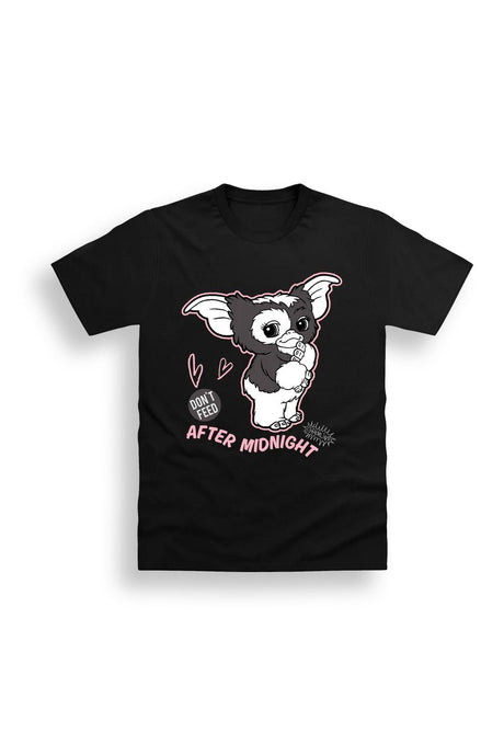Ladies Gremlins Black Graphic T-Shirt - Brand Threads