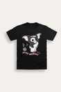 Ladies Gremlins Black Graphic T-Shirt - Brand Threads