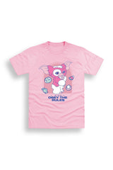 Ladies Gremlins Pink Graphic T-Shirt - Brand Threads