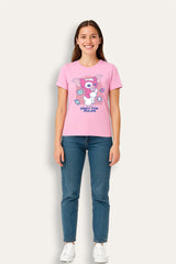 Ladies Gremlins Pink Graphic T-Shirt - Brand Threads